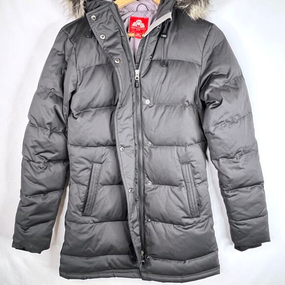 Eastern Mountain Sports Dark Grey Puff Winter Jacket XS - Picture 4 of 14